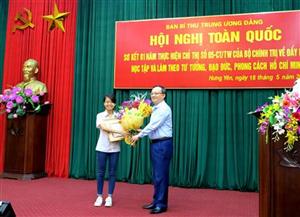 Sơ kết một năm thực hiện Chỉ thị 05 của Bộ Chính trị về “Đẩy mạnh học tập và làm theo tư tưởng, đạo đức, phong cách Hồ Chí Minh”
